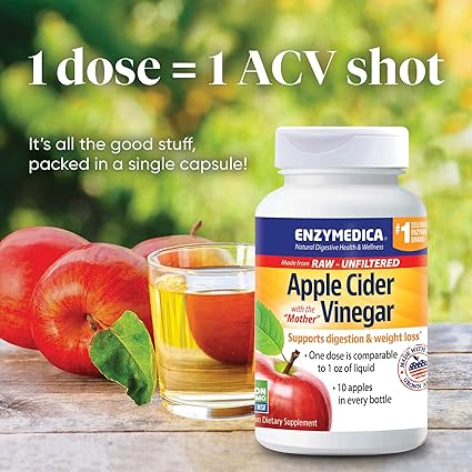 Enzymedica - Apple Cider Vinegar (60 Caps)