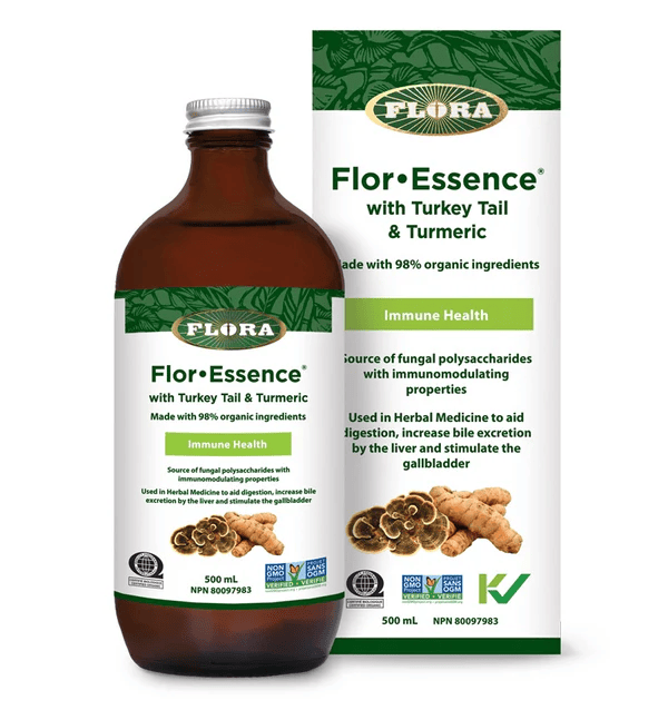 Flora Flor-Essence with Turkey Tail & Turmeric