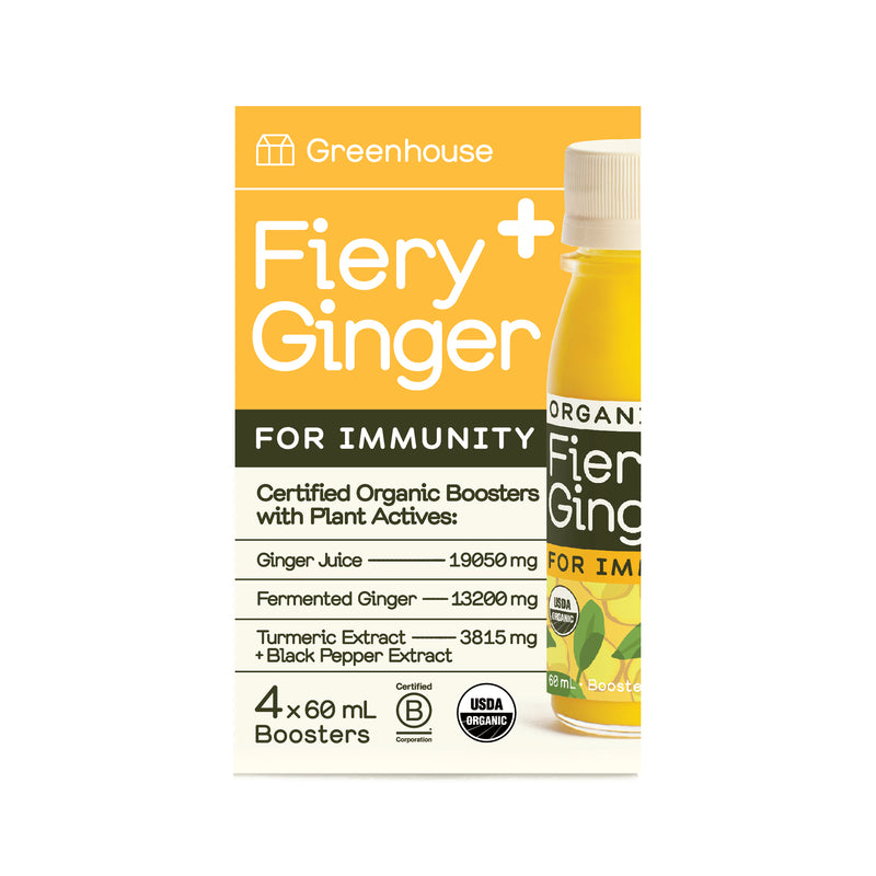 Greenhouse Fiery Ginger Organic Booster