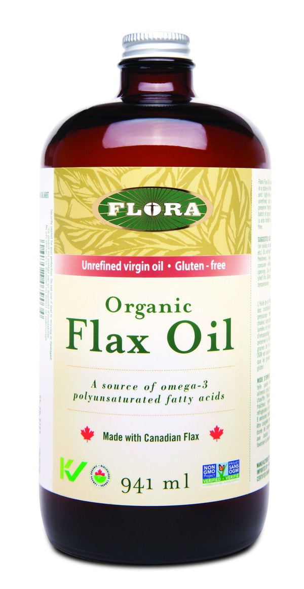 Flora Organic Flax Oil Image 1