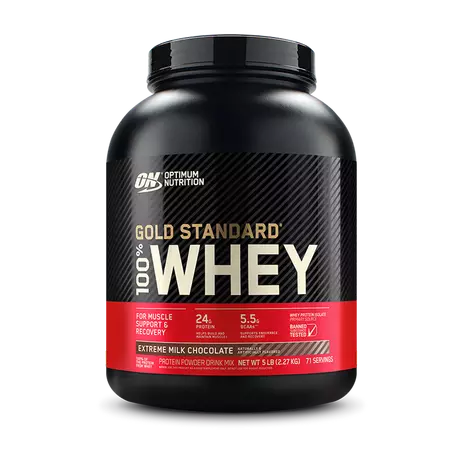 Optimum Nutrition Gold Standard 100% Whey - Extreme Milk Chocolate (5 lbs) [Clearance]