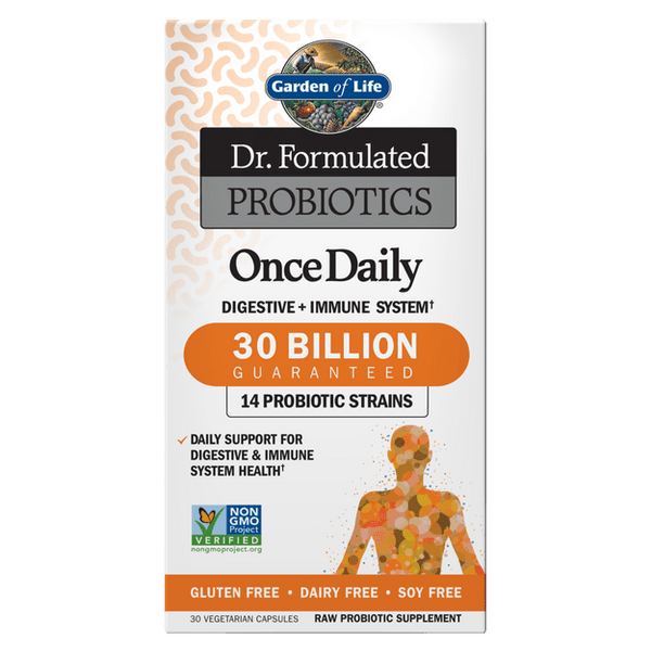 Garden of Life Dr. Formulated Probiotics Once Daily Billion 30 VCaps Image 1