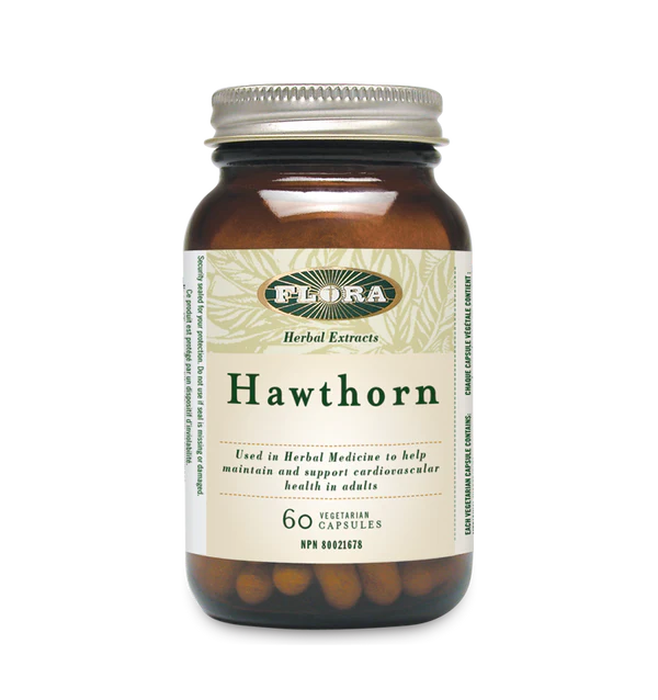 Flora Hawthorn 150 mg (60 VCaps)