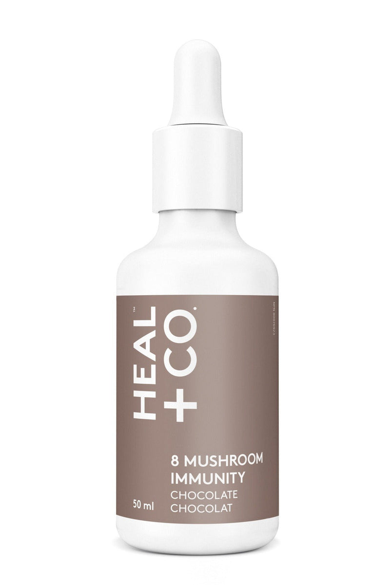 Heal + Co. 8 Mushroom Immunity Tincture - Chocolate 50 mL Image 1