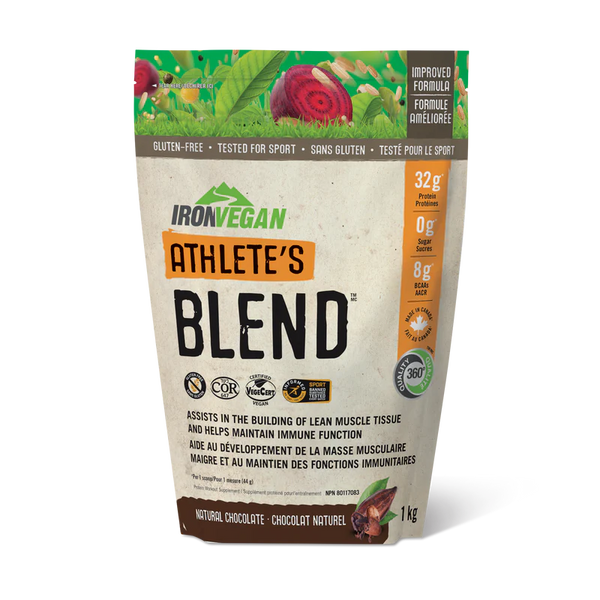 Iron Vegan Athlete's Blend - Natural Chocolate (1 kg)