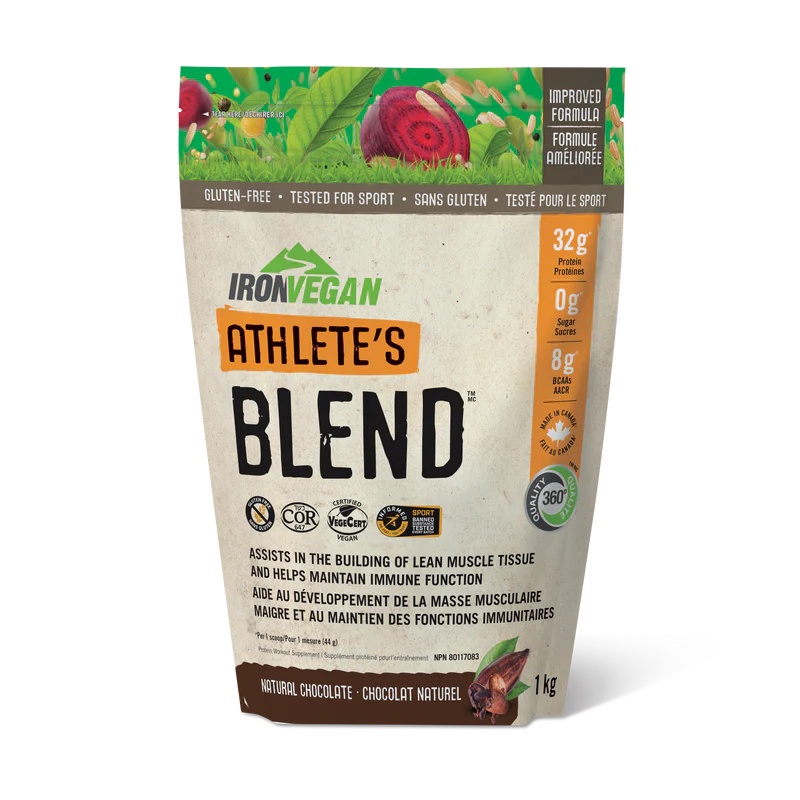 Iron Vegan Athlete's Blend - Natural Chocolate (1 kg)