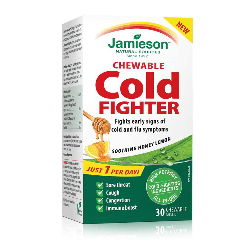 Jamieson Cold Fighter 30 Chewable Tablets Image 1