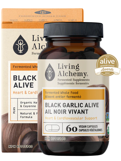 Living Alchemy Black Garlic (60 caps)