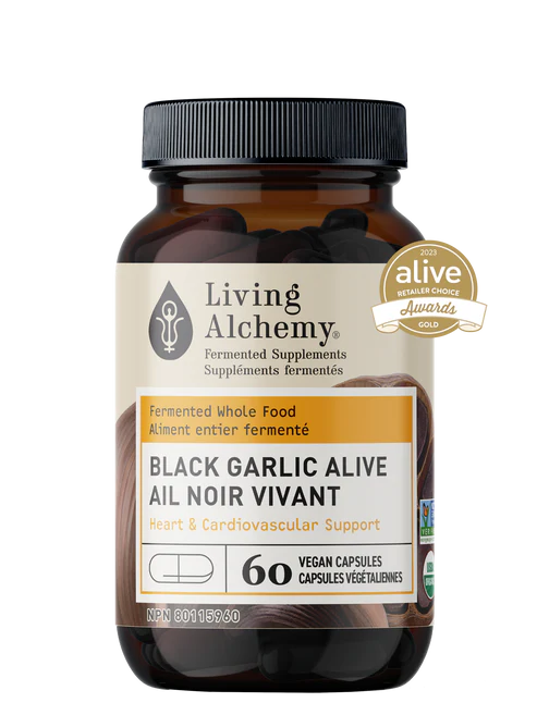 Living Alchemy Black Garlic (60 caps)