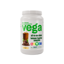 Close-up of Vega All-in-One Mocha Shake - Smooth, creamy texture with a rich mocha taste perfect for an energy boost.