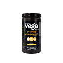 "Vega Sport Pre-Workout Energizer Lemon Lime 540g tub with plant-based ingredients and natural caffeine sources."