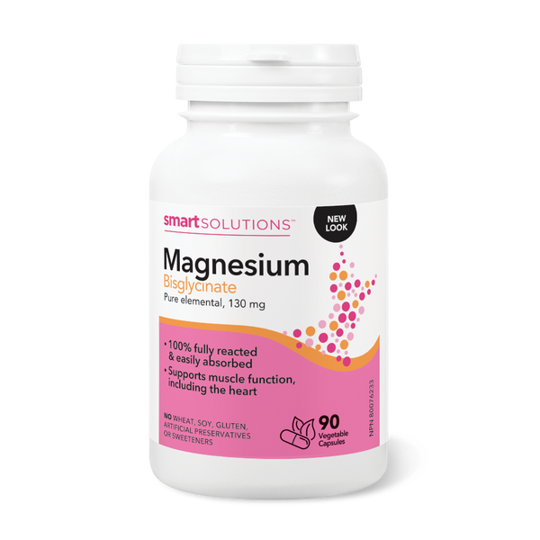 Smart Solutions Magnesium Bisglycinate (90 VCaps)