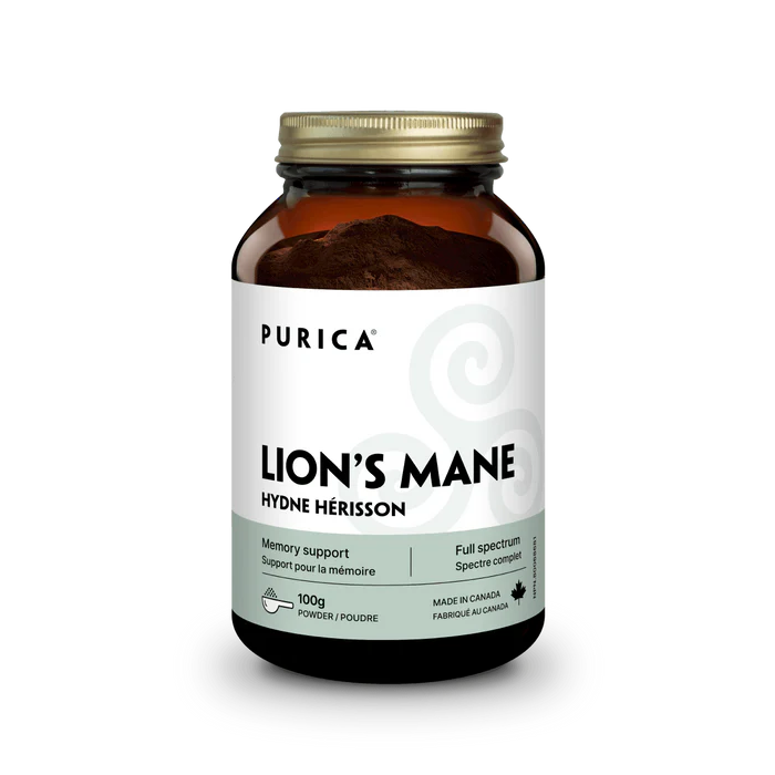 Purica Lion's Mane Memory Support Powder (100 g)