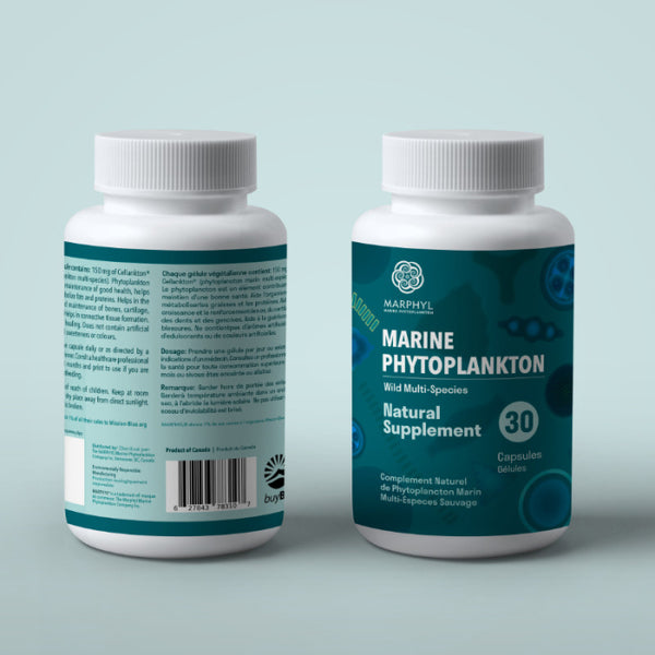 Marphyl - Marine Phytoplankton Natural Supplement (30 caps)