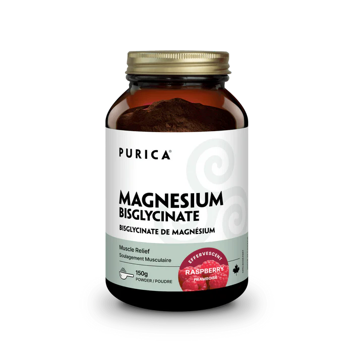 Purica Magnesium Glycine Muscle Relief - Effervescent Raspberry