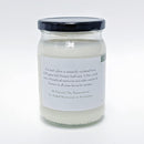 Close-up of creamy, white beef tallow suet from Nutritional Wellness in a mason jar, highlighting its rich, nutrient-dense texture.