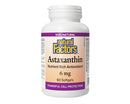 Bottle of Natural Factors Astaxanthin Nutrient Rich Antioxidant 6 mg with 60 softgels.