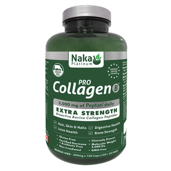 Naka Pro Collagen Bovine Extra Strength (150 Capsules)