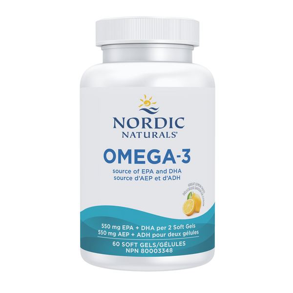 Nordic Naturals Omega-3 - Lemon (Softgels)