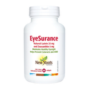 Bottle of New Roots EyeSurance, 60 softgels – premium eye health supplement with antioxidants and lutein.