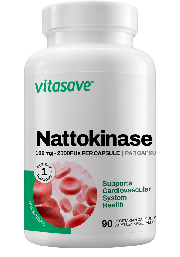 Vitasave Nattokinase 100 mg (90 VCaps)