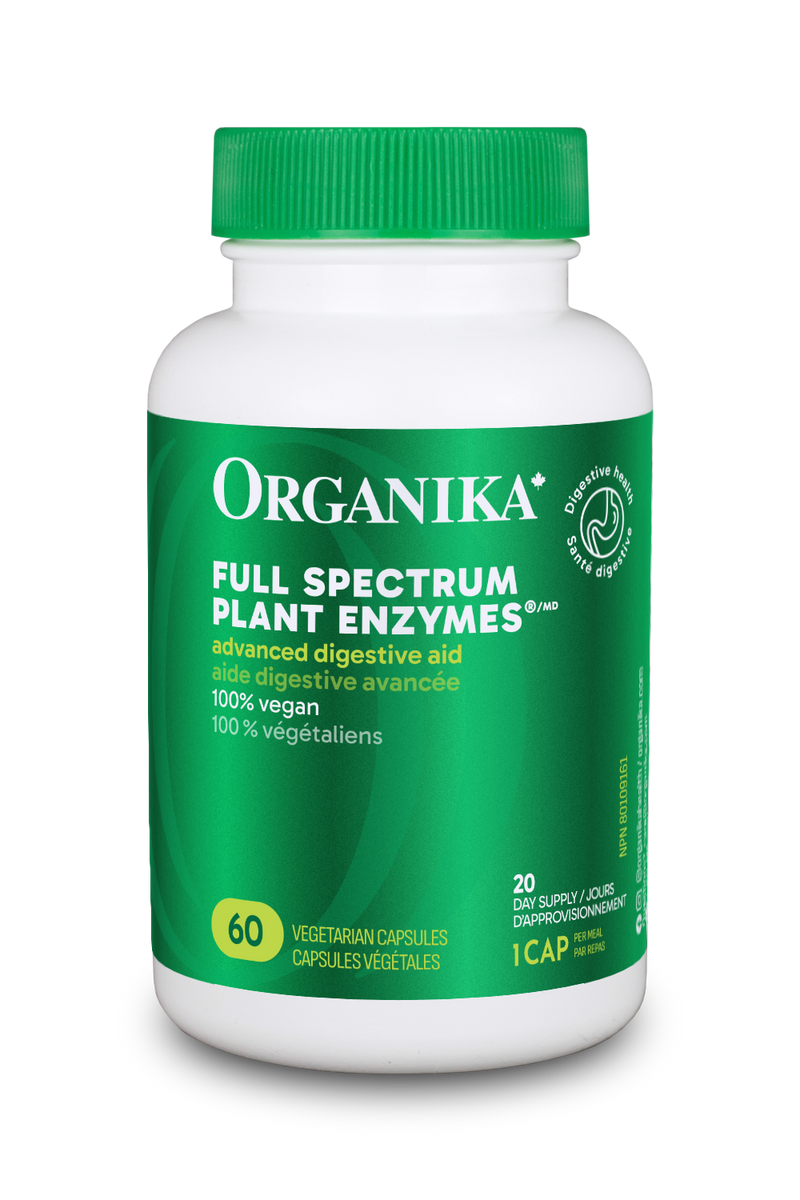 Organika Full Spectrum Plant Enzymes 500 mg (VCaps)