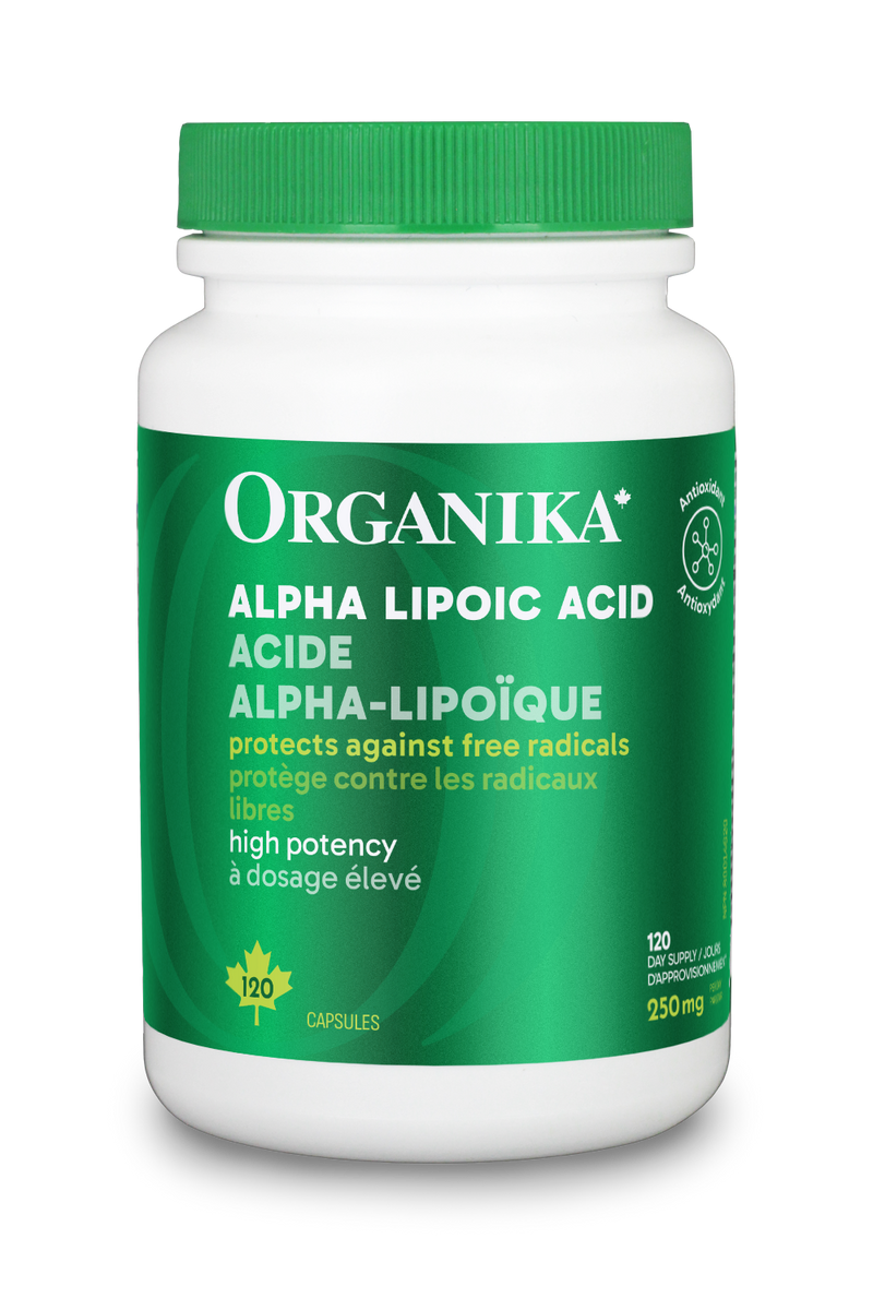 Organika Alpha Lipoic Acid 250 mg (Capsules)