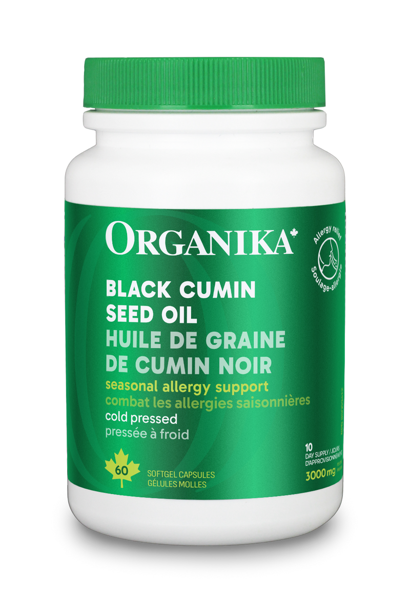 Organika Black Cumin Seed Oil 500 mg (Softgels)