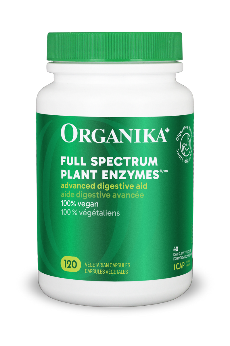 Organika Full Spectrum Plant Enzymes 500 mg (VCaps)