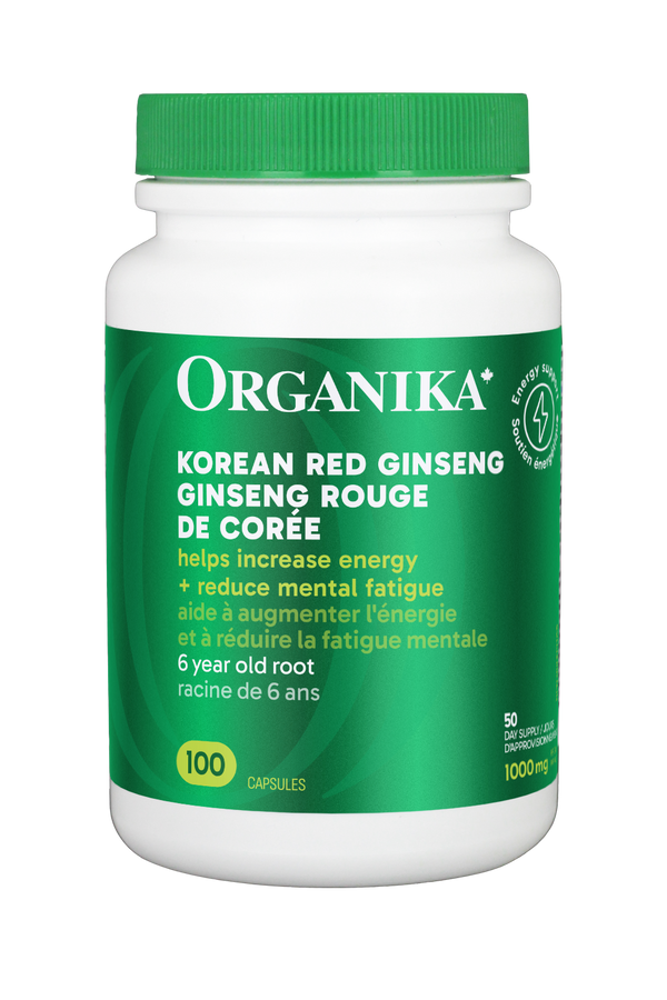 Organika Korean Red Ginseng 500 mg (Capsules)