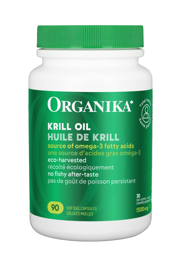 Organika Krill Oil 500 mg (90 Softgel Capsules)