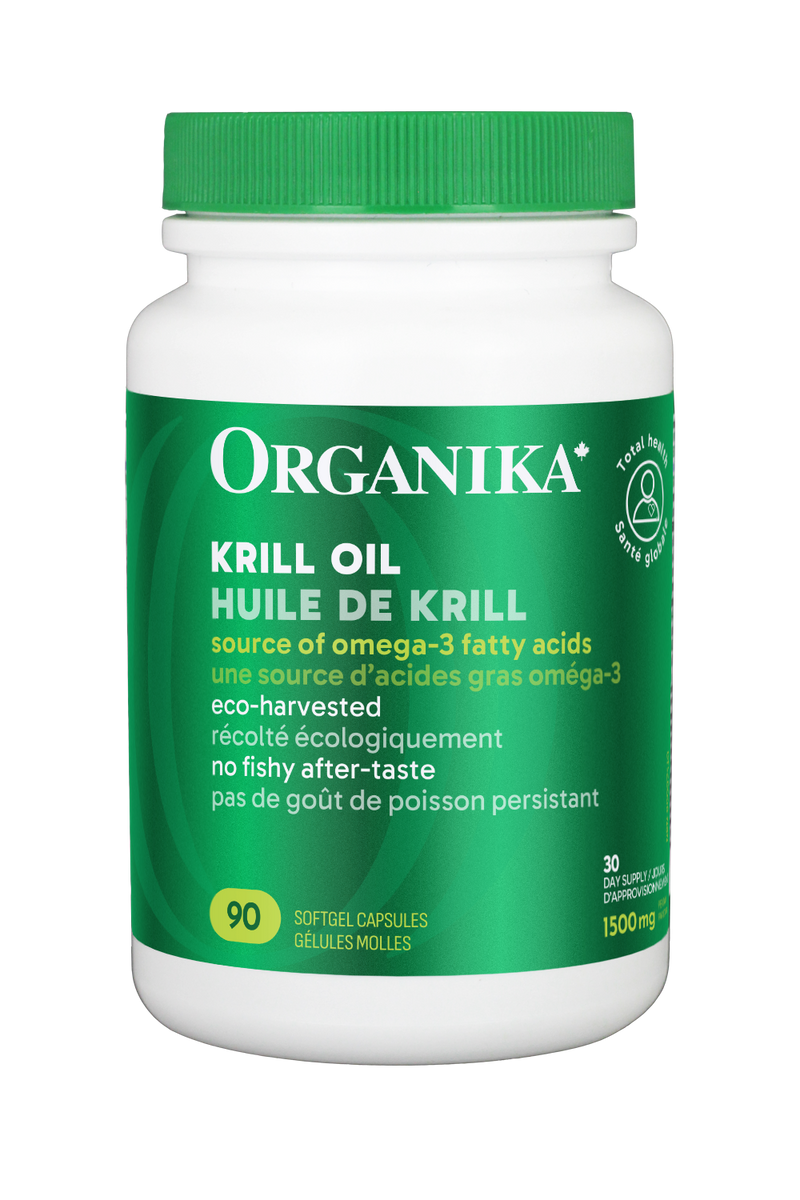 Organika Krill Oil 500 mg (90 Softgel Capsules)