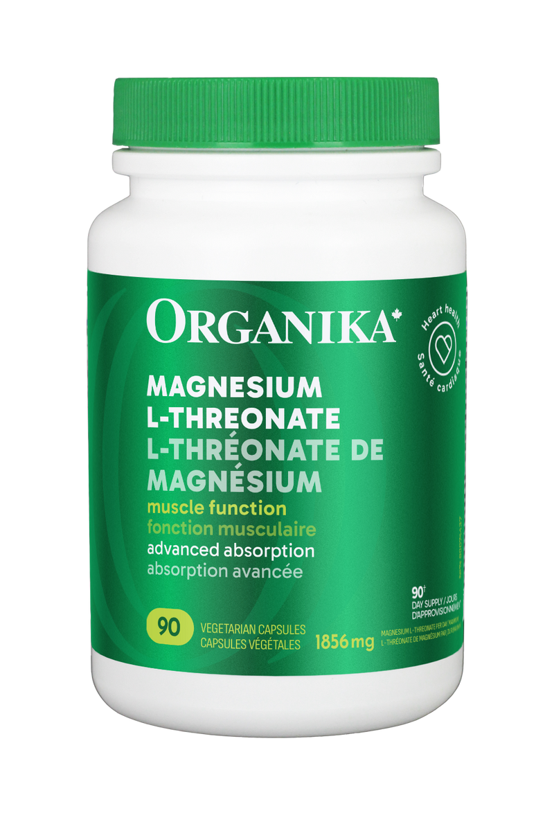 Organika Magnesium L-Threonate 50 mg (90 VCaps)