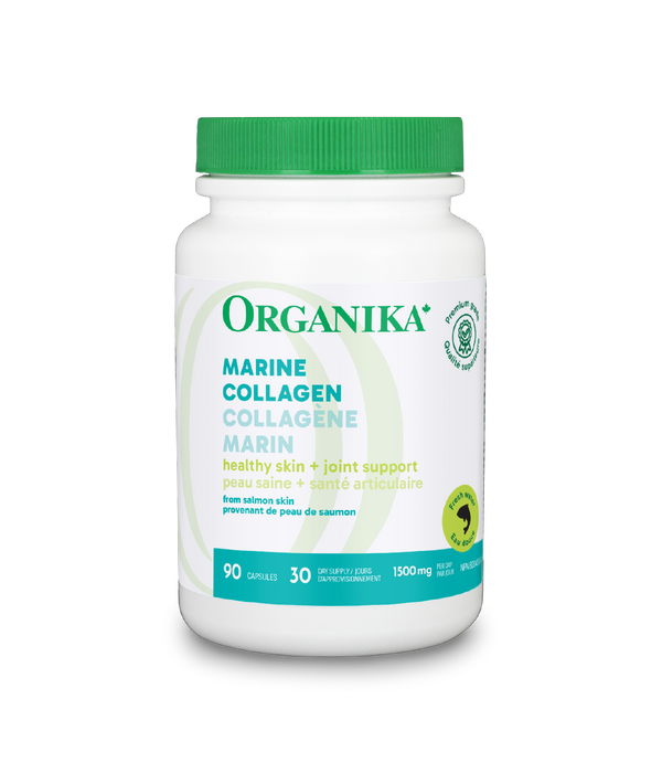 Organika Salmon Collagen 500 mg (90 Capsules)