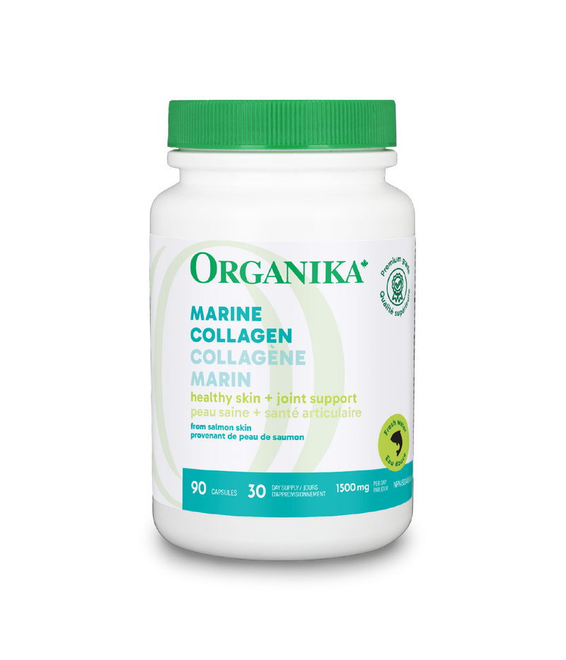 Organika Salmon Collagen 500 mg (90 Capsules)