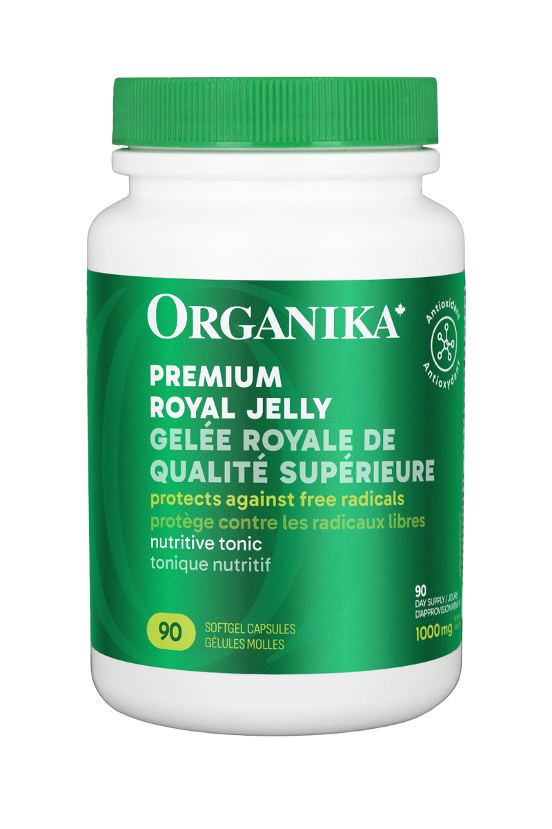 Organika Premium Royal Jelly 1000 mg (90 Softgels)