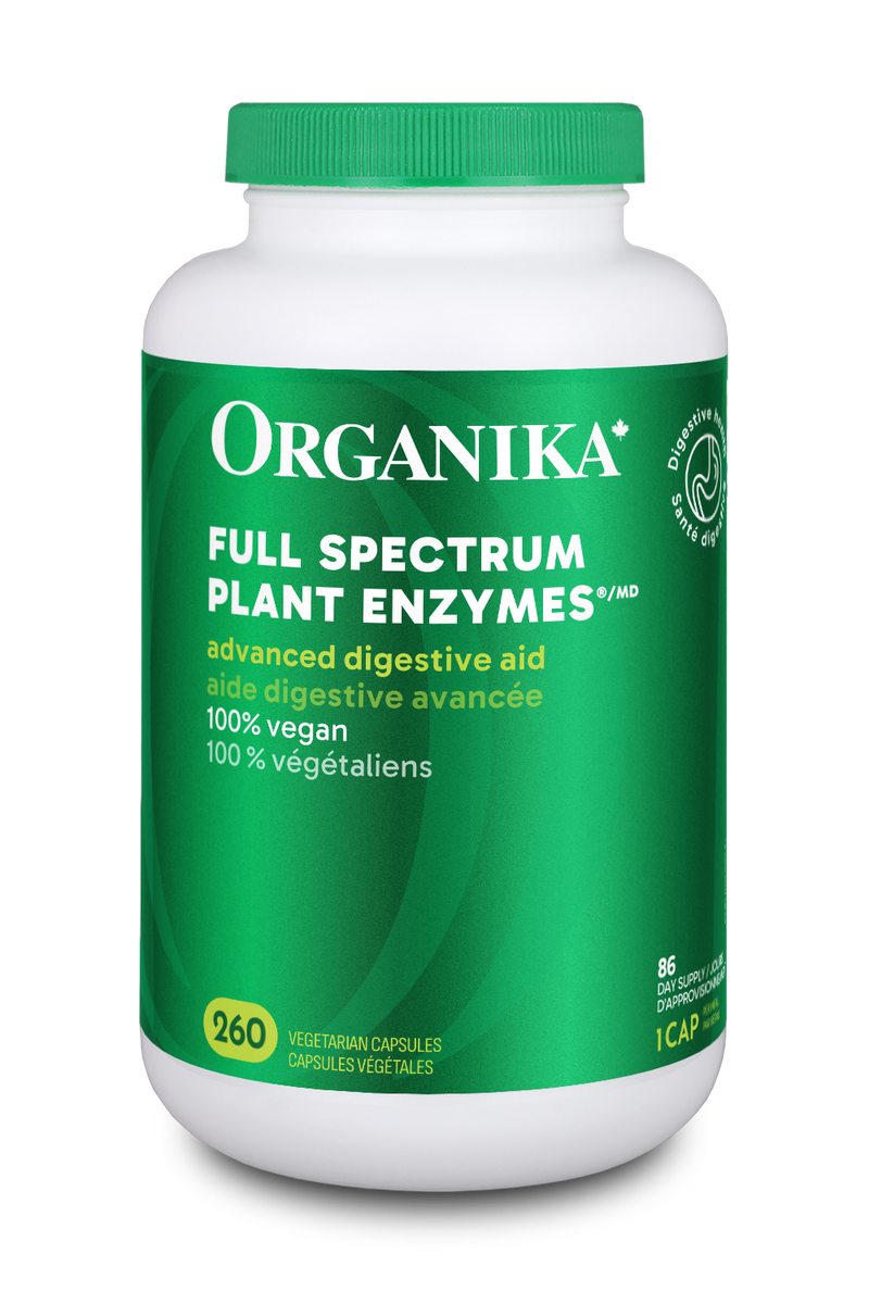 Organika Full Spectrum Plant Enzymes 500 mg (VCaps)