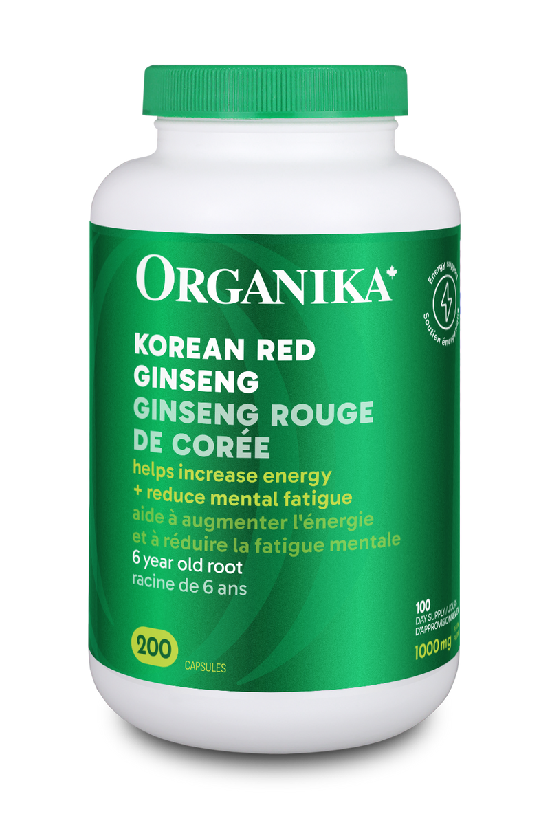 Organika Korean Red Ginseng 500 mg (Capsules)