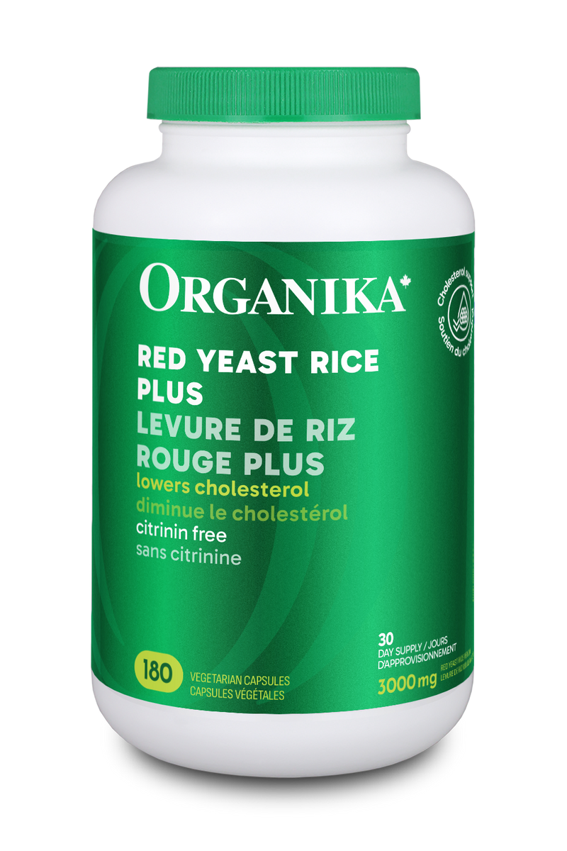 Organika Red Yeast Rice Plus (180 VCaps)