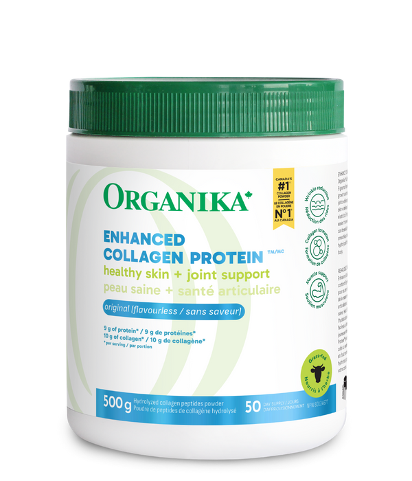 Organika Enhanced Collagen Protein Essential Aminos (500 g)