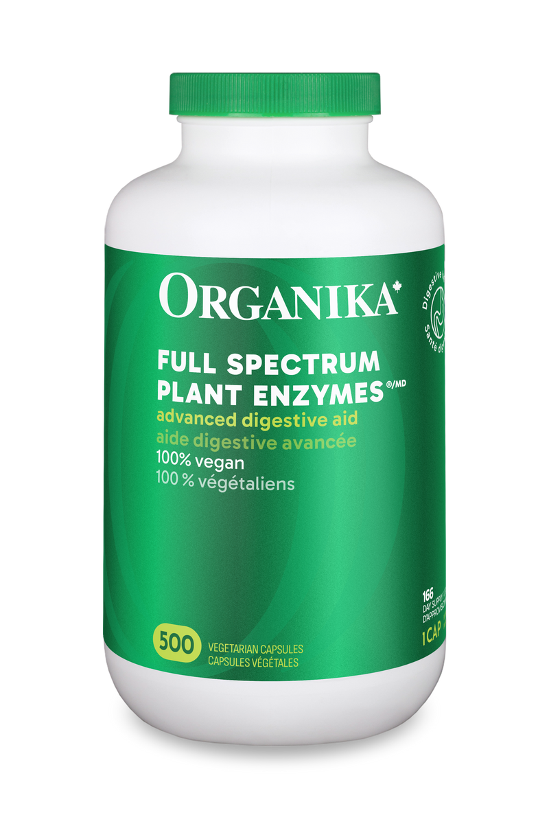 Organika Full Spectrum Plant Enzymes 500 mg (VCaps)
