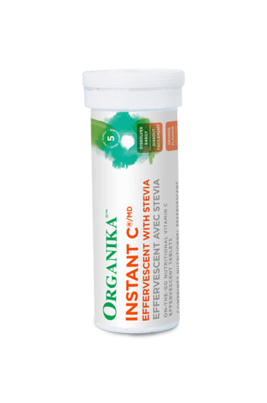 Organika Instant C Effervescent With Stevia [Clearance]