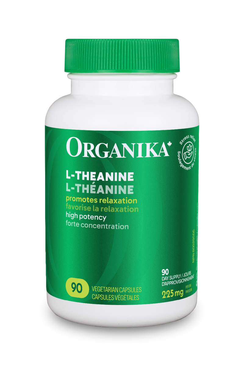 Organika L-Theanine 225 mg (90 VCaps)