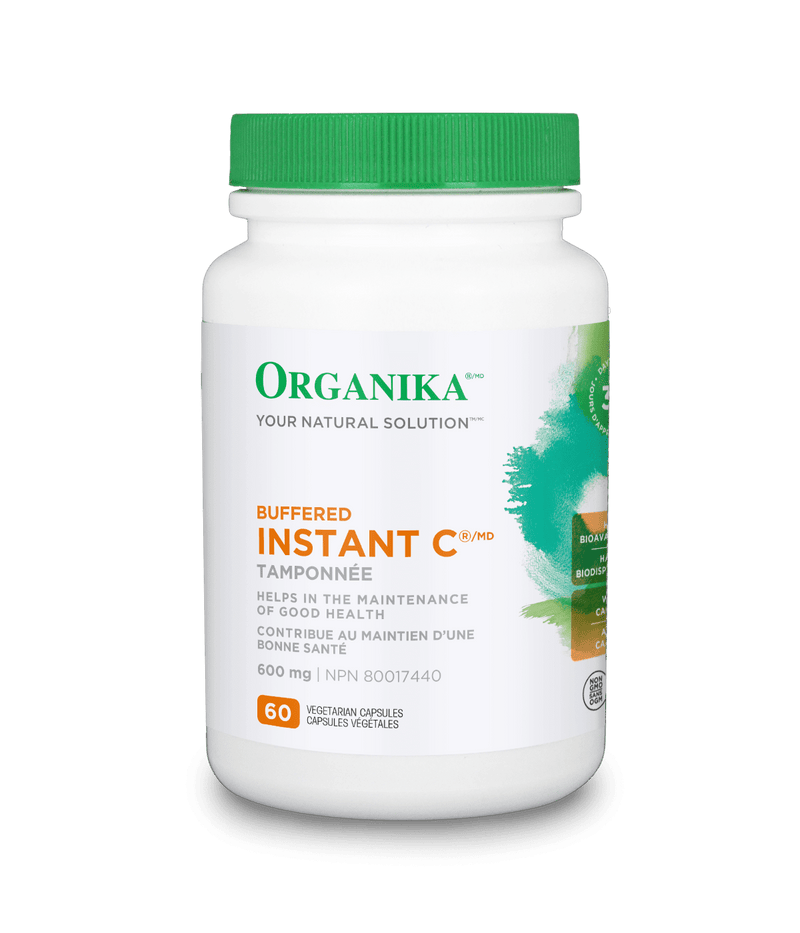 Organika Buffered Instant C 600 mg VCaps Image 2