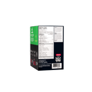 Athlete holding a glass of mixed Vega Sport Electrolyte Hydrator Berry drink during workout.