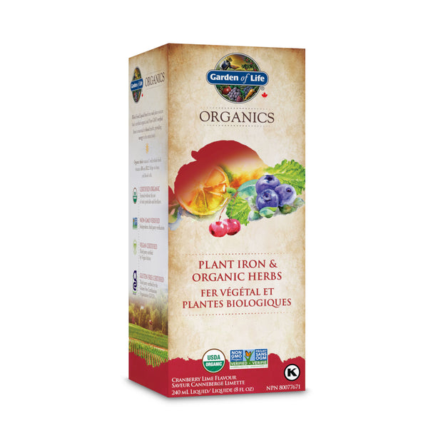 Garden of Life mykind Organics Plant Iron & Organic Herbs (240 mL)