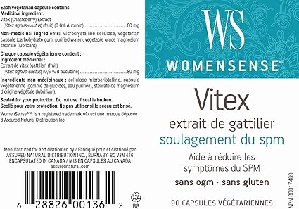 WomenSense Vitex Chasteberry Extract (90 VCaps)