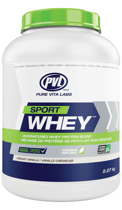 PVL Essentials Sport Whey Protein - Creamy Vanilla (2.27 kg)