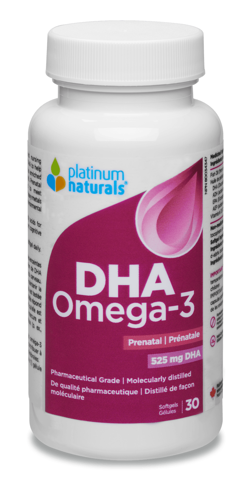 Platinum Prenatal DHA Omega-3 Prenatal (30 Softgels)
