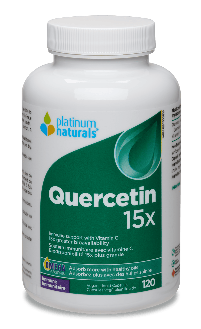 Platinum Naturals Quercetin 15x with Vitamin C (VCaps)